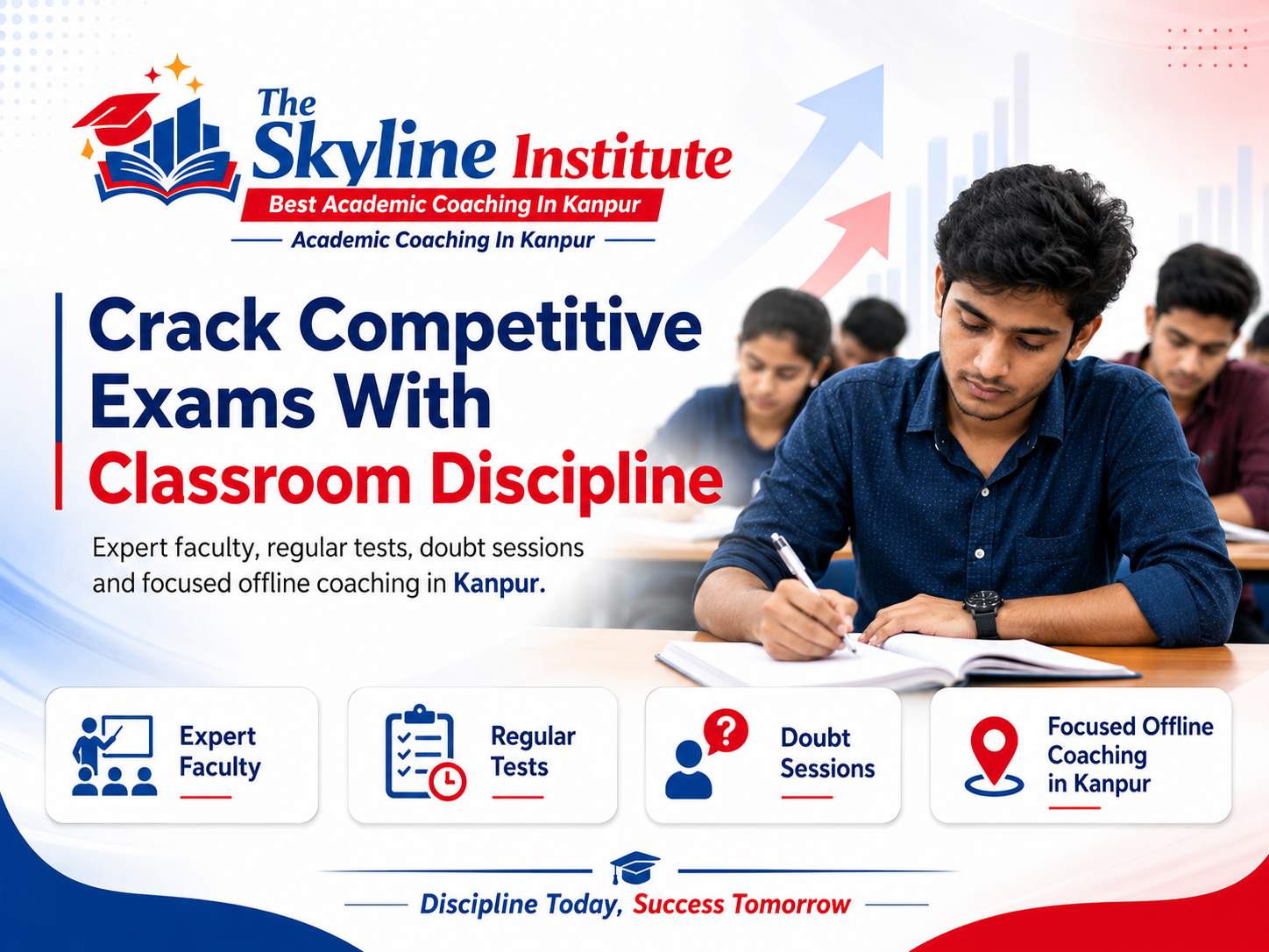 Competitive exam classroom